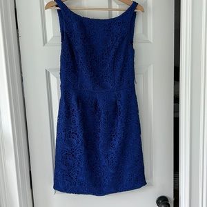 Cobalt blue dress size 10 (closer to 8 in fit) Nordstrom